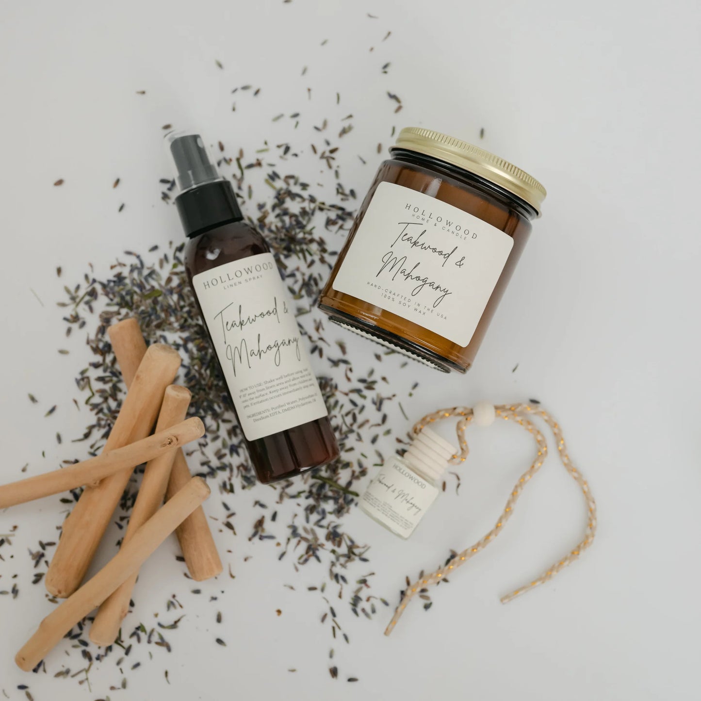 Teakwood Mahogany Candle | 8oz