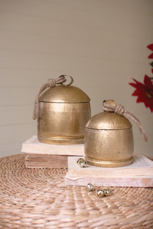 Christmas Bell Canister