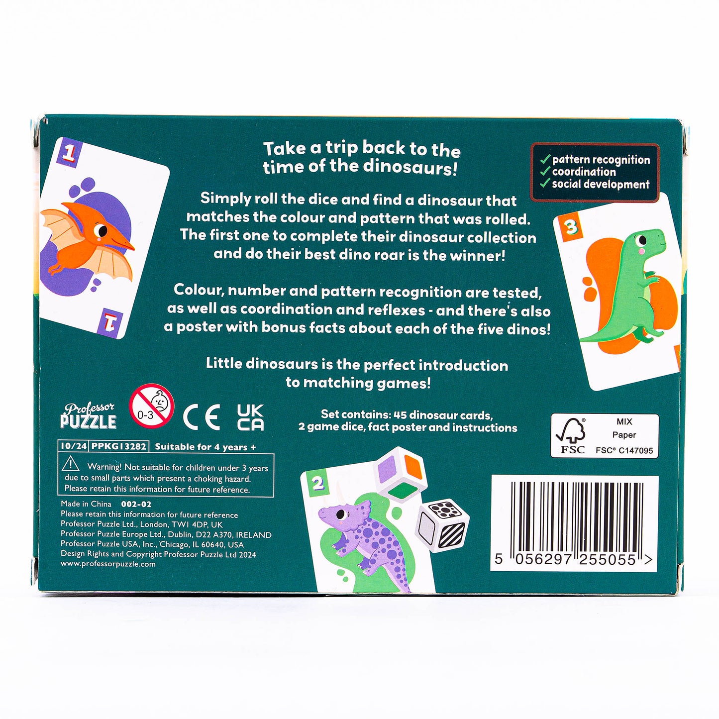 Little Dinosaurs Matching Game