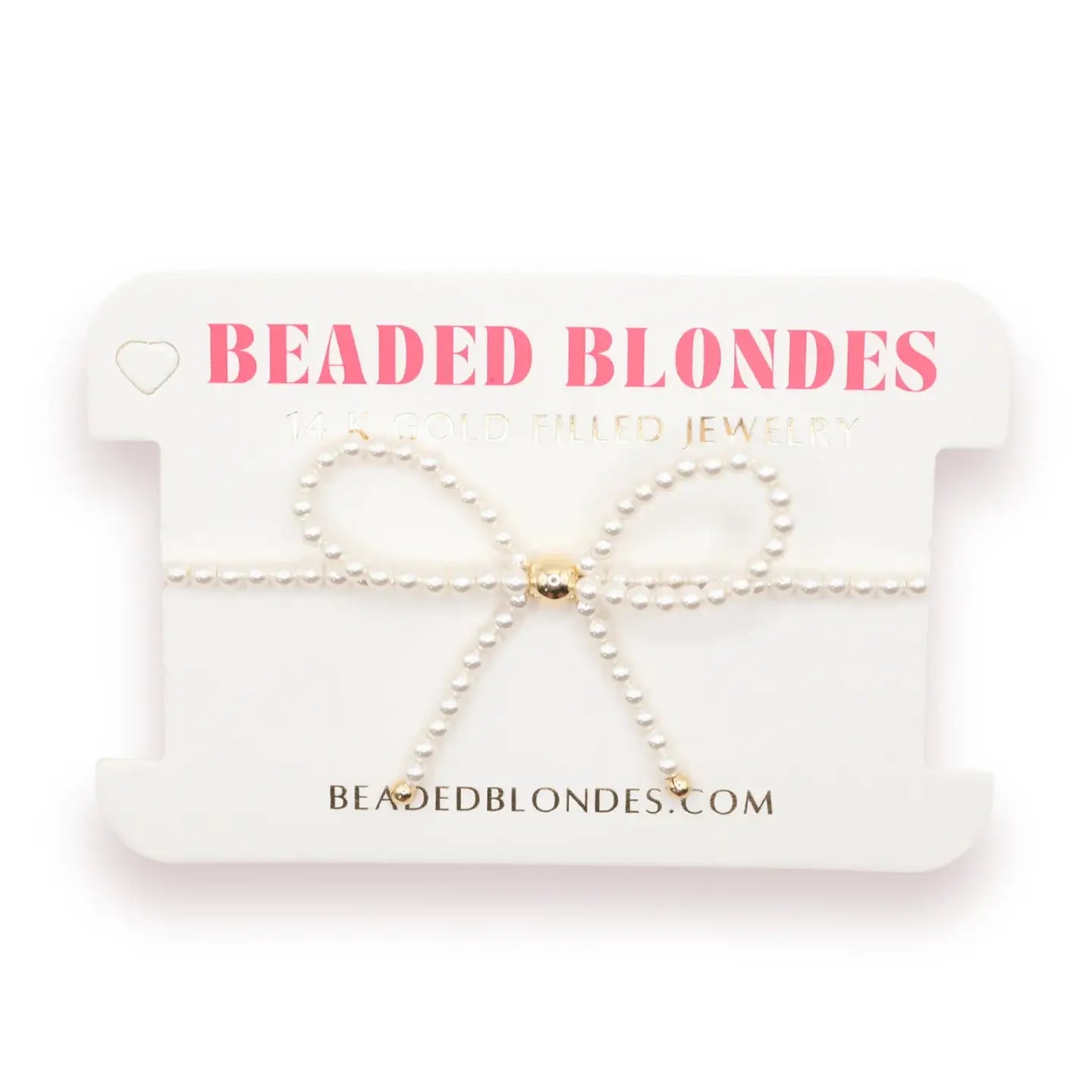 Pearl Bow Bracelet | Standard 6.75"