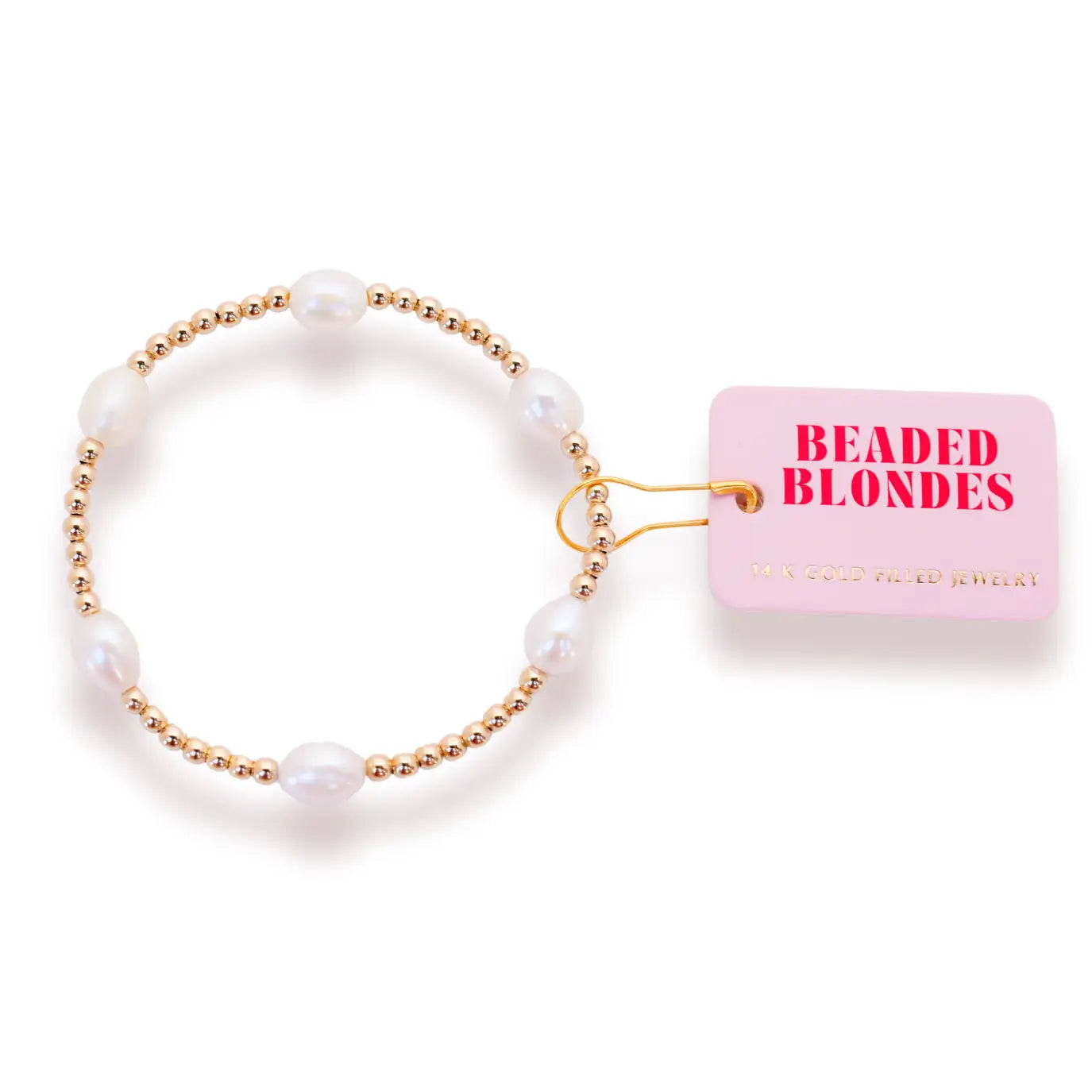 Pearl Poppi Bracelet in Gold | Standard 6.75"