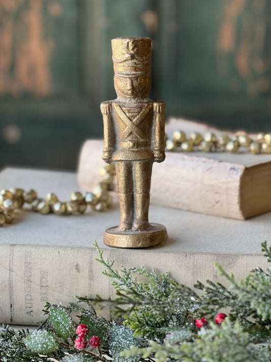7" Gilded Noble Nutcracker