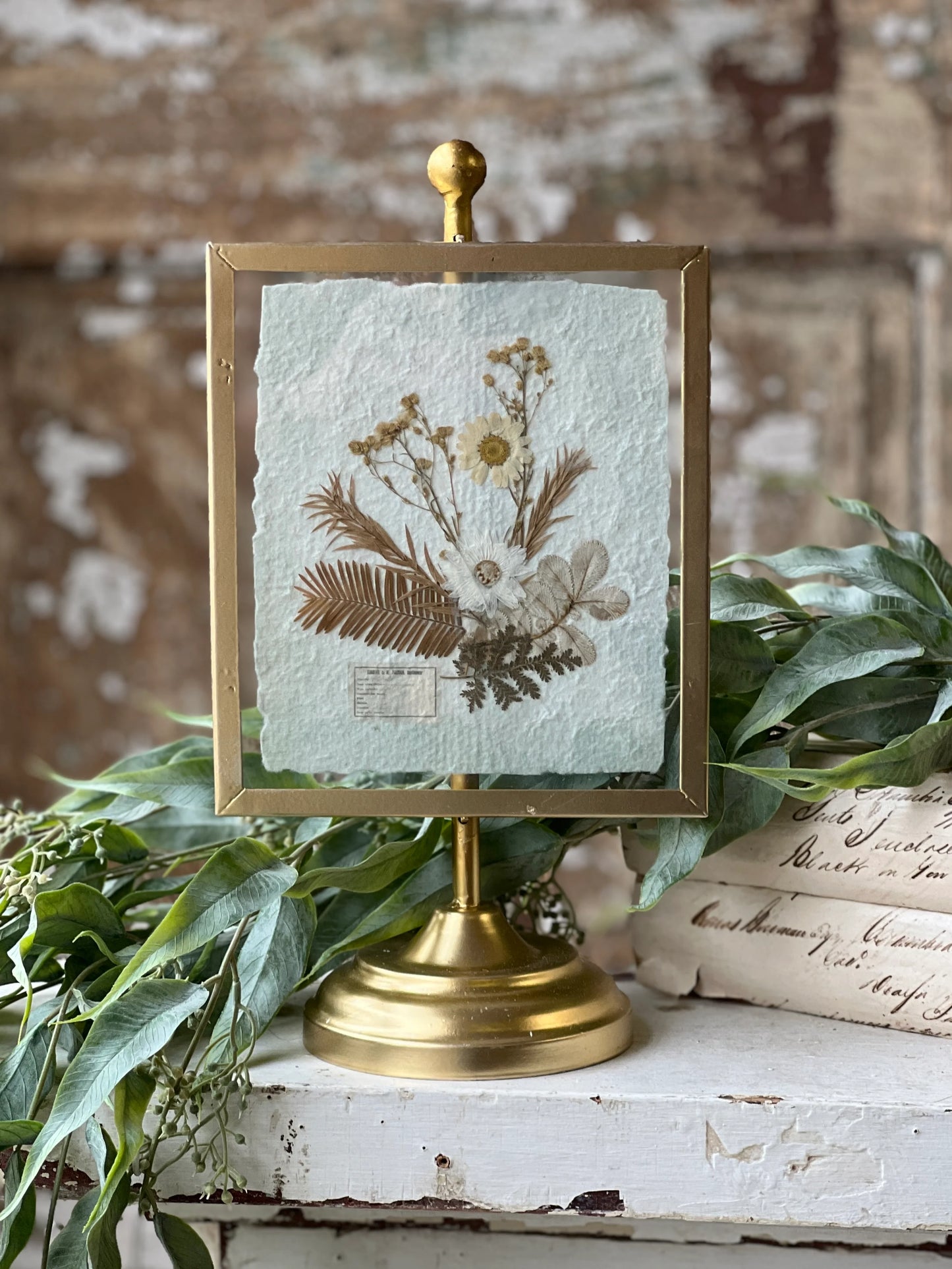 Wingate Botanical | Brass Framed