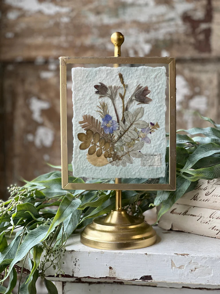 Wingate Botanical | Brass Framed