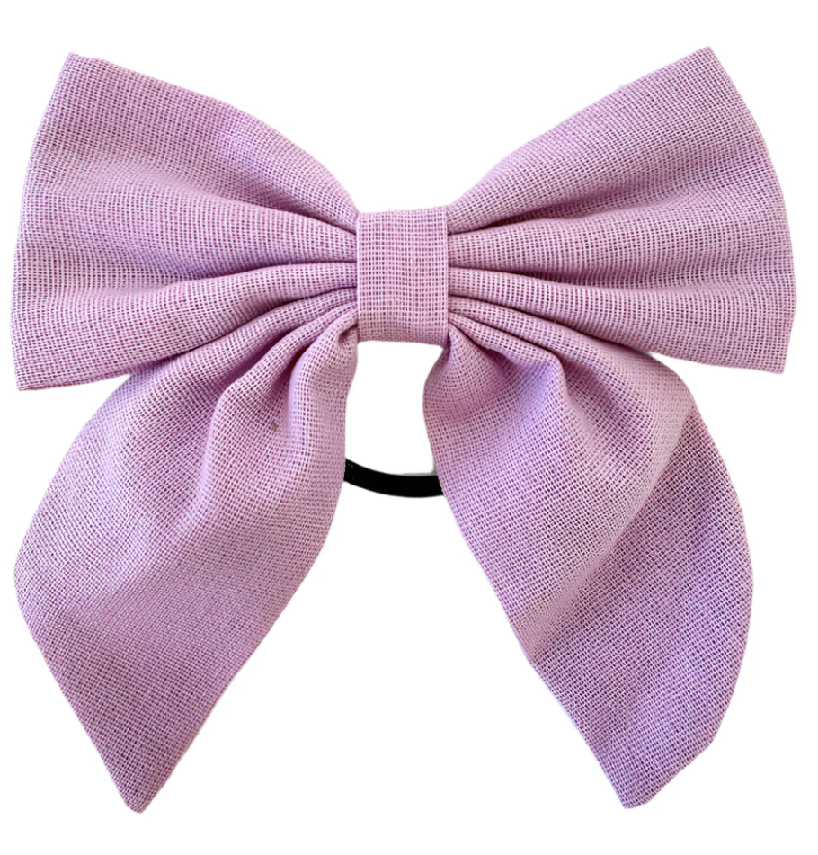 Beau Bottles Linen Bow