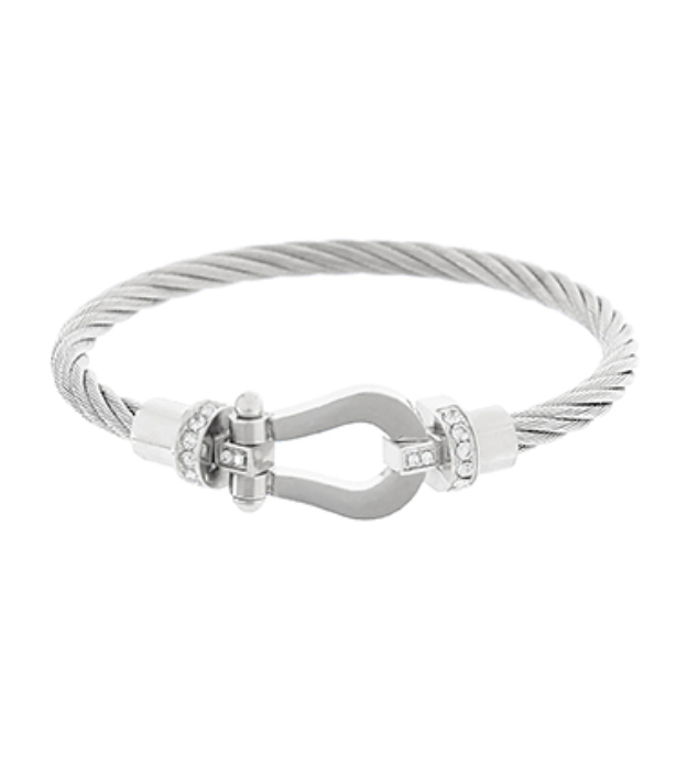 Rope Wire Bangle Bracelet