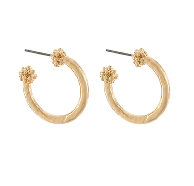 Textured Metal Hoops