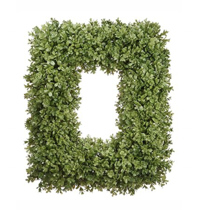 Square Boxwood Wreath