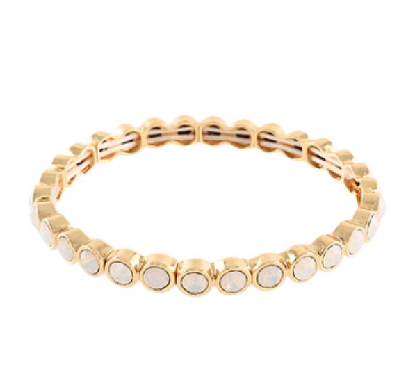 Stone Bangle Bracelet