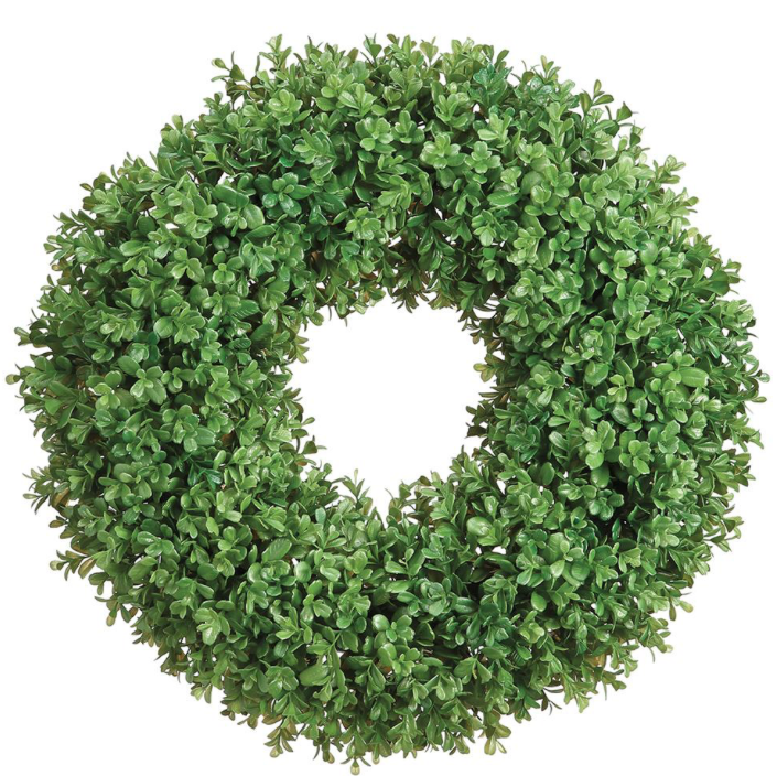 Round Boxwood Wreath | 21"