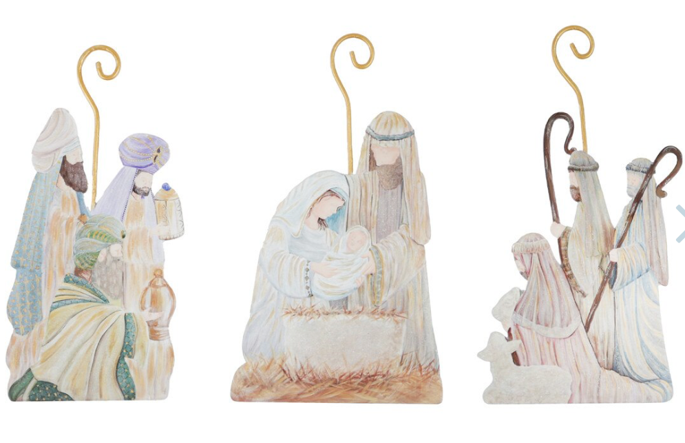 Nativity Ornament | Set of 3