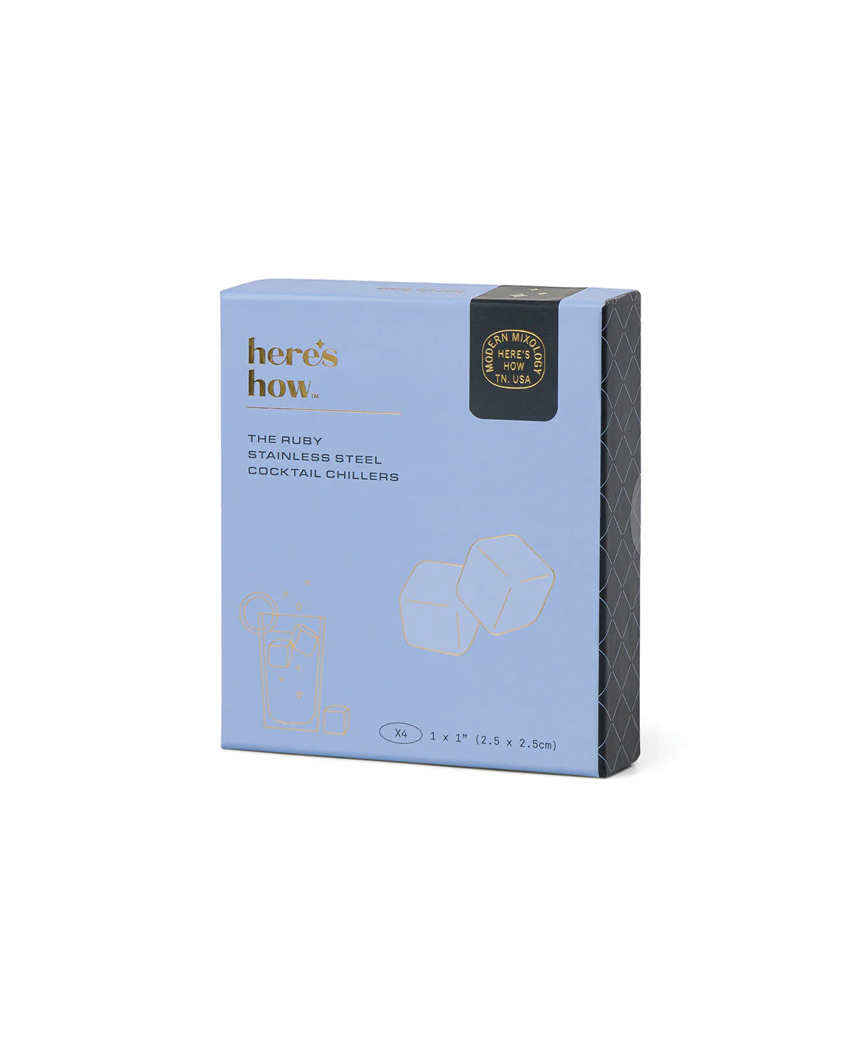 Cocktail Chiller Cubes | Silver