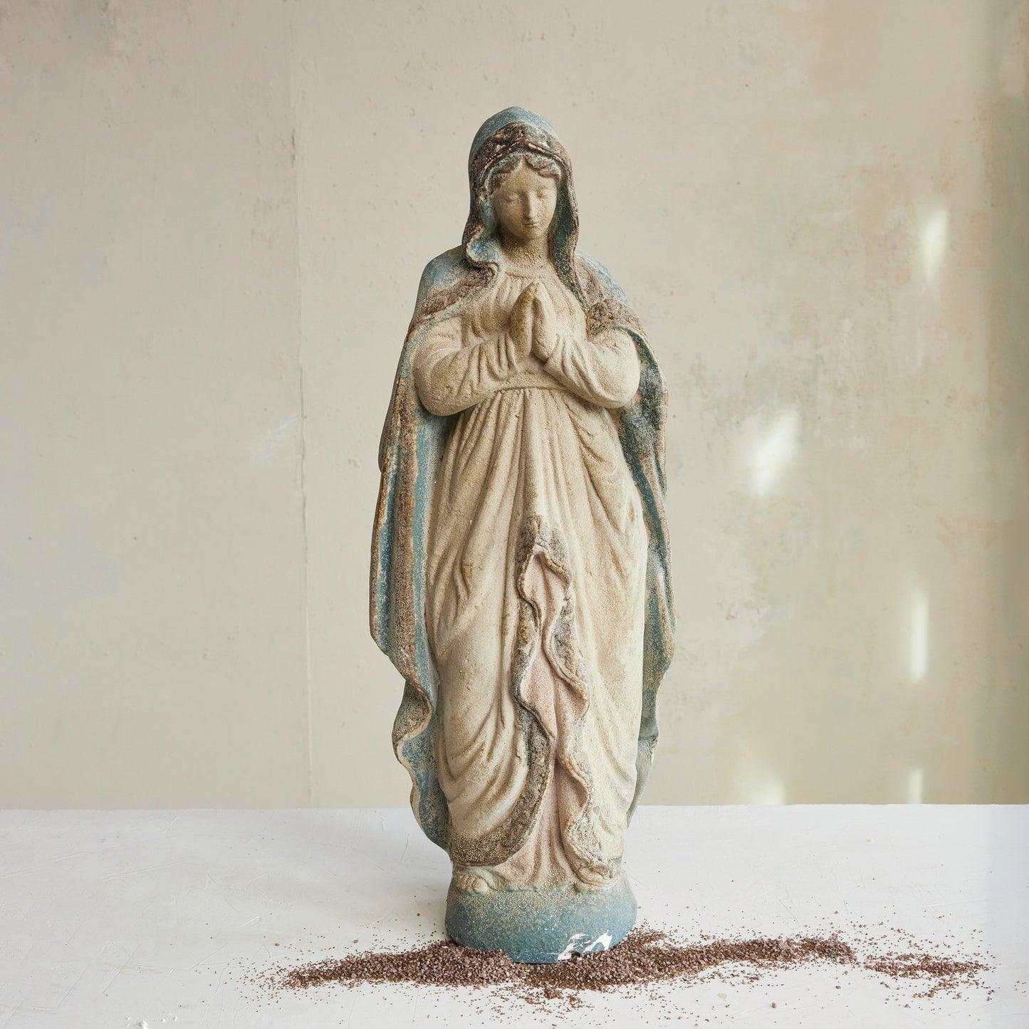 Vintage Magnesia Virgin Mary Statue
