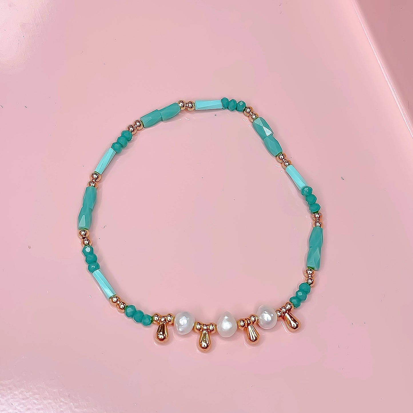Princess Pearls Beads Bracelet
