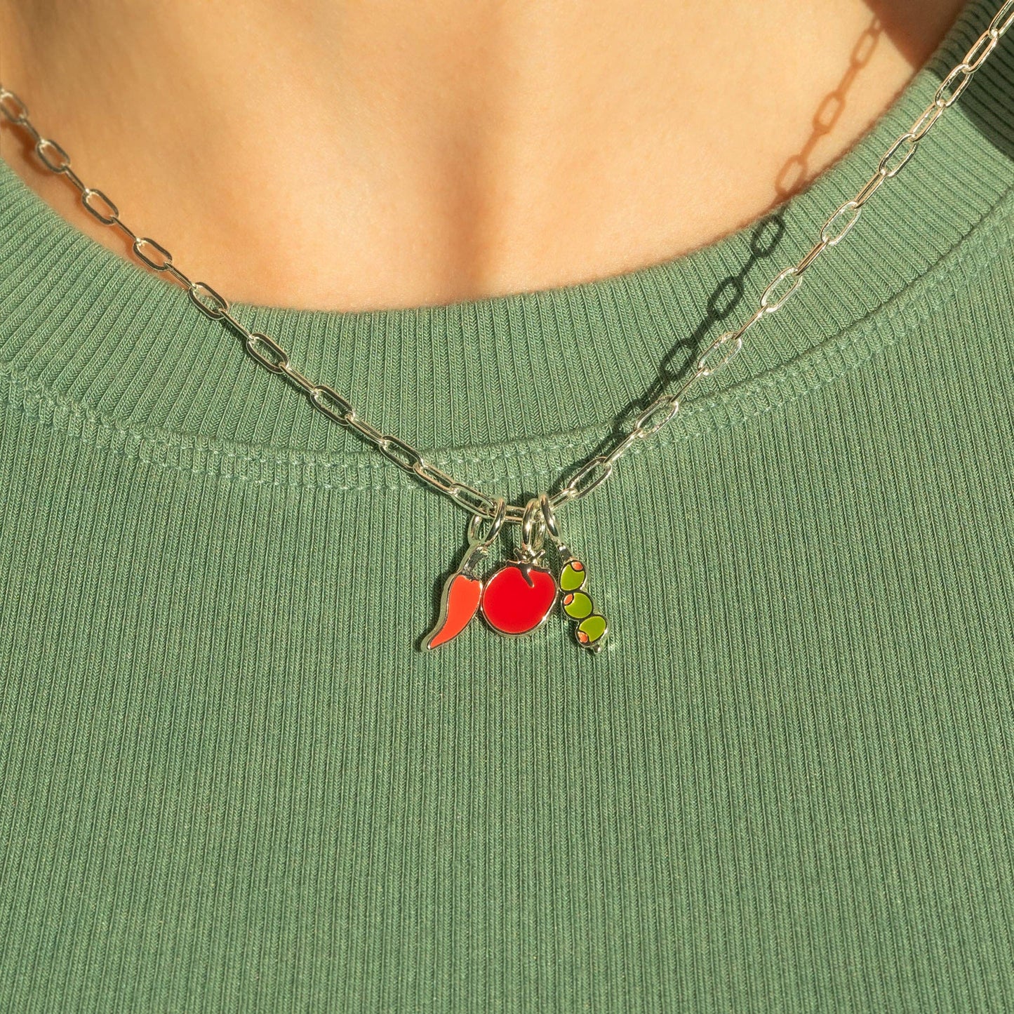 Charm Garden Paperclip Chain | Gold (18-20”)