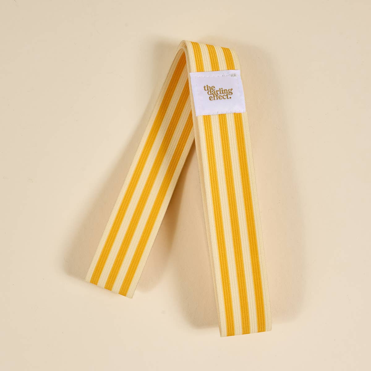 Stay-Put Towel Band | Stripes Yellow
