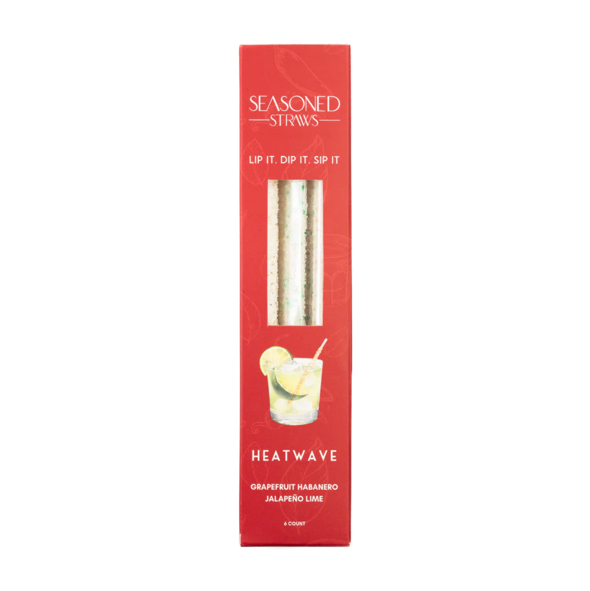 Heatwave Seasoned Straws | 6ct