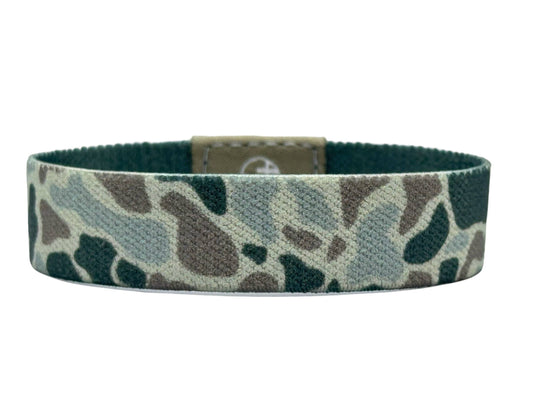 Versible River Rock Camo Wristband | Psalm 119:105 - XL
