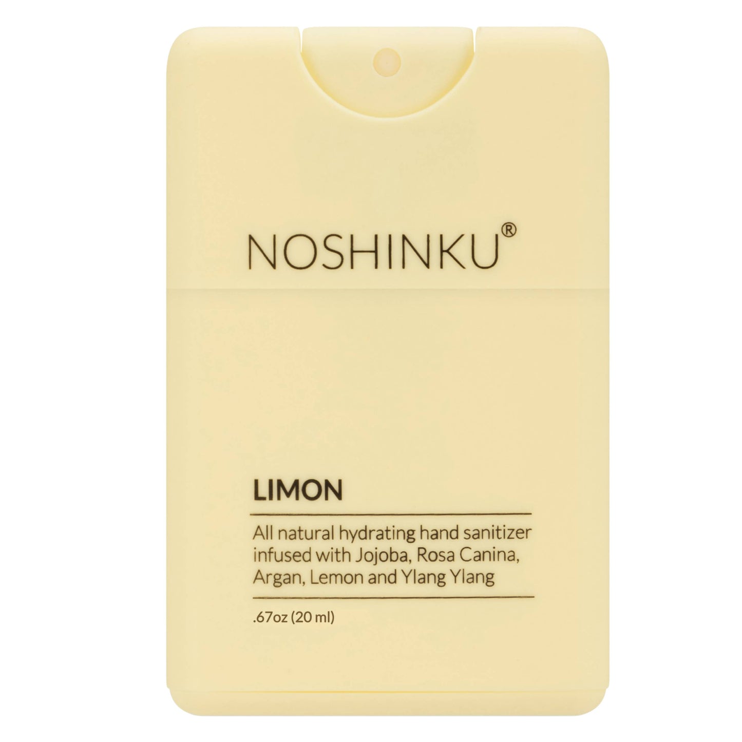 Lemon Ylang-Ylang Moisturizing Pocket Sanitizer | Refillable
