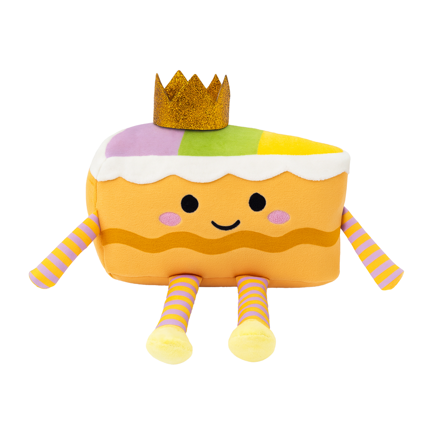 King Cake Squishy Snuggle Plushie