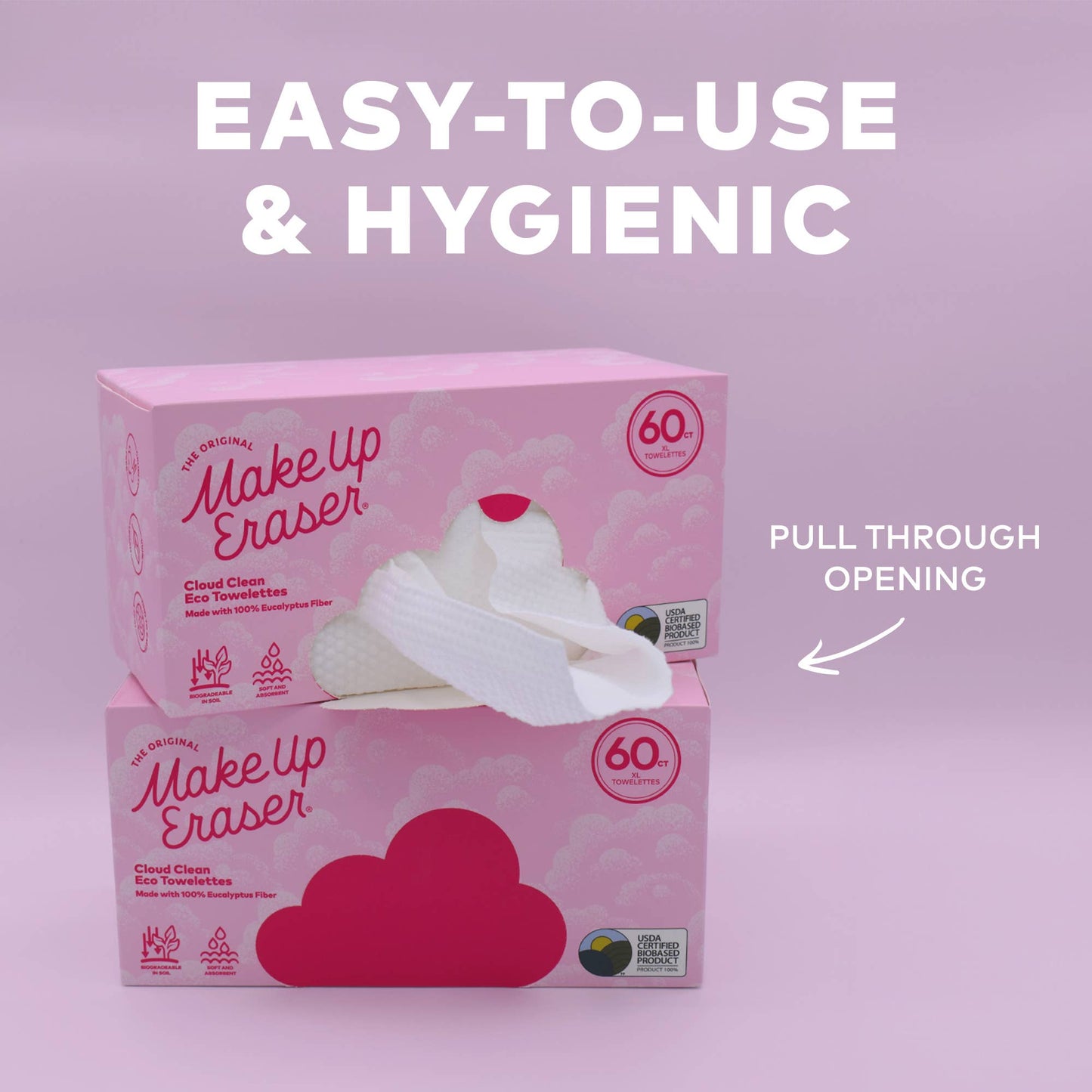 Cloud Clean Eco Towelettes | 60 count