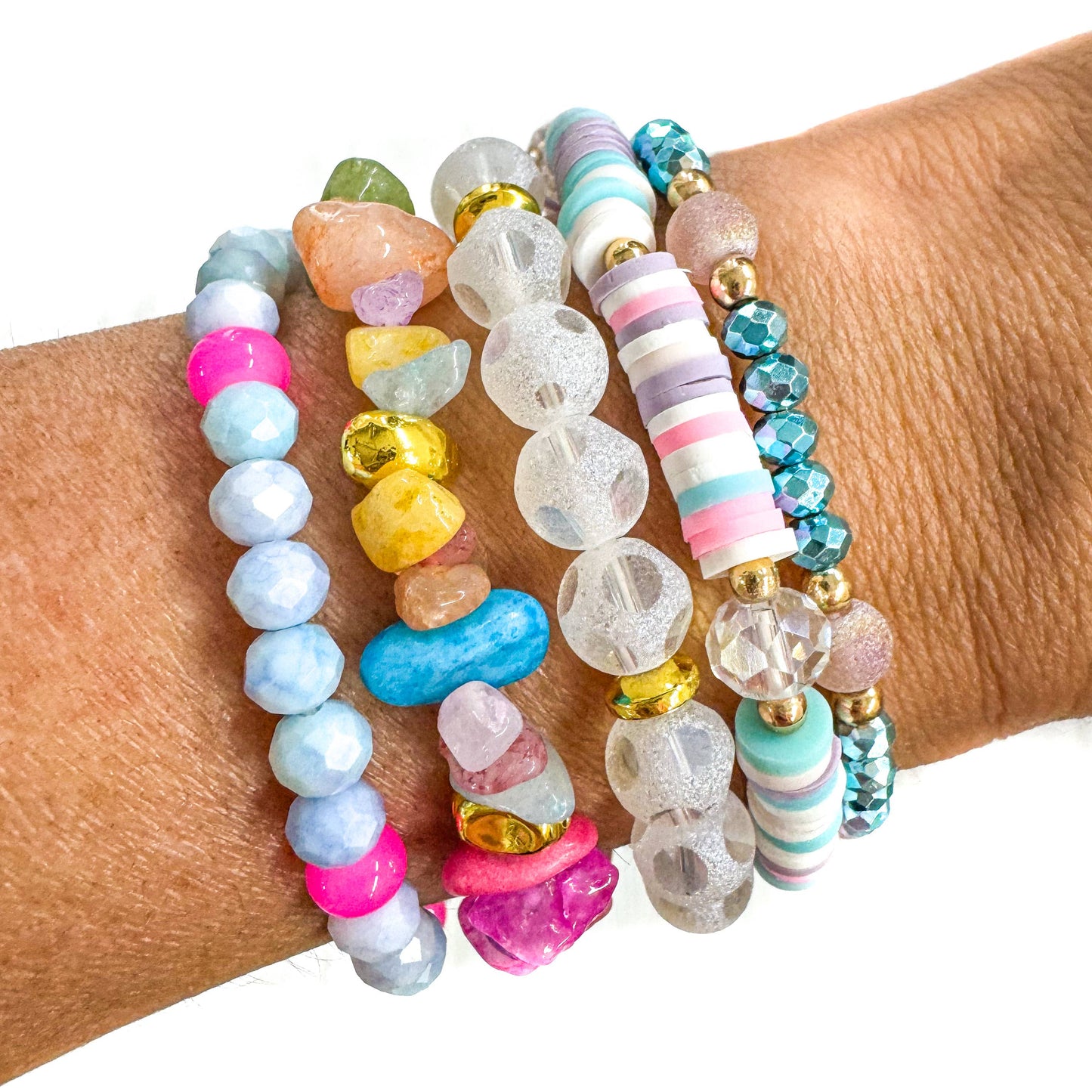 Spring Bracelet Stack