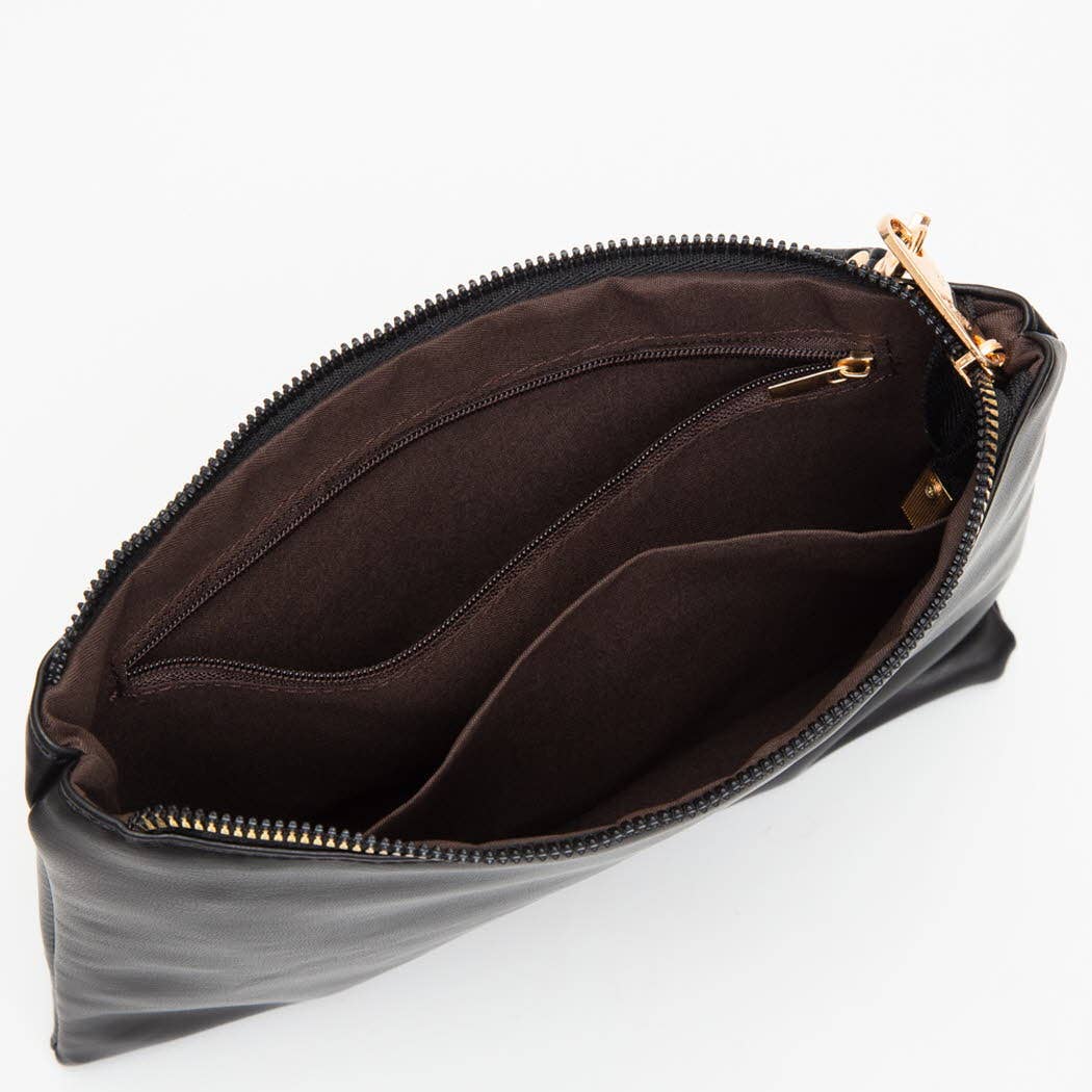 Woven Braided Shoulder Bag | Silver