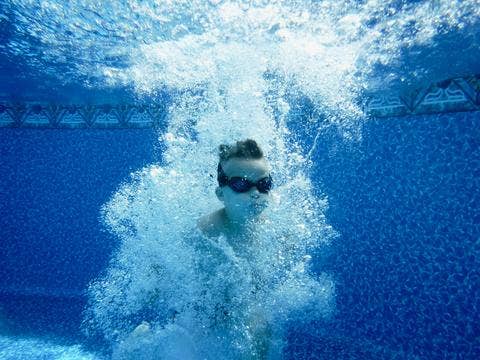 Splash Place Swim Goggles | Midnight