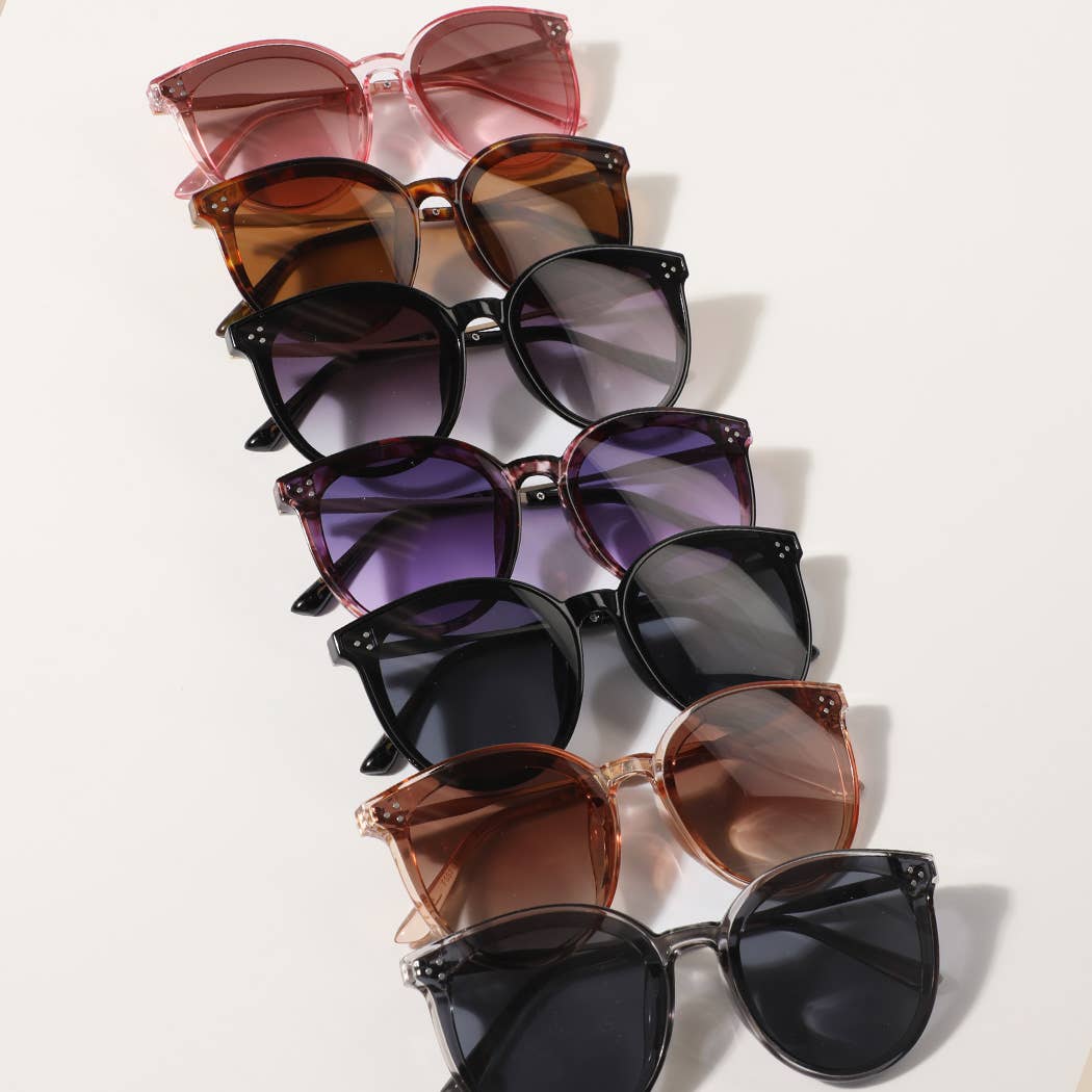 Round Shape Frame Sunglasses