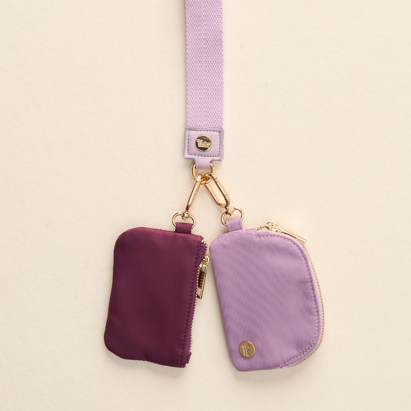 Dynamic Duo Pouch Wristlet | Lilac