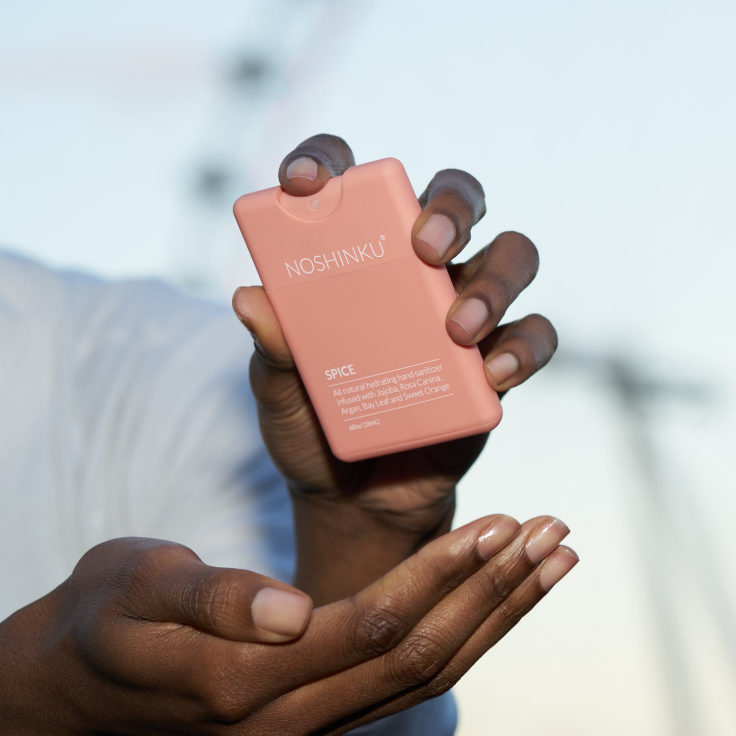 Orange Coriander Moisturizing Hand Sanitizer | Refillable