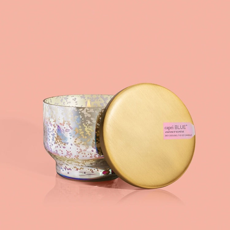 Coconut Santal Mercury Iridescent Inverted Candle
