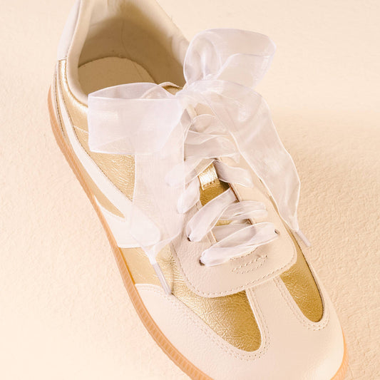 Step It Up Shoelaces | Sheer White