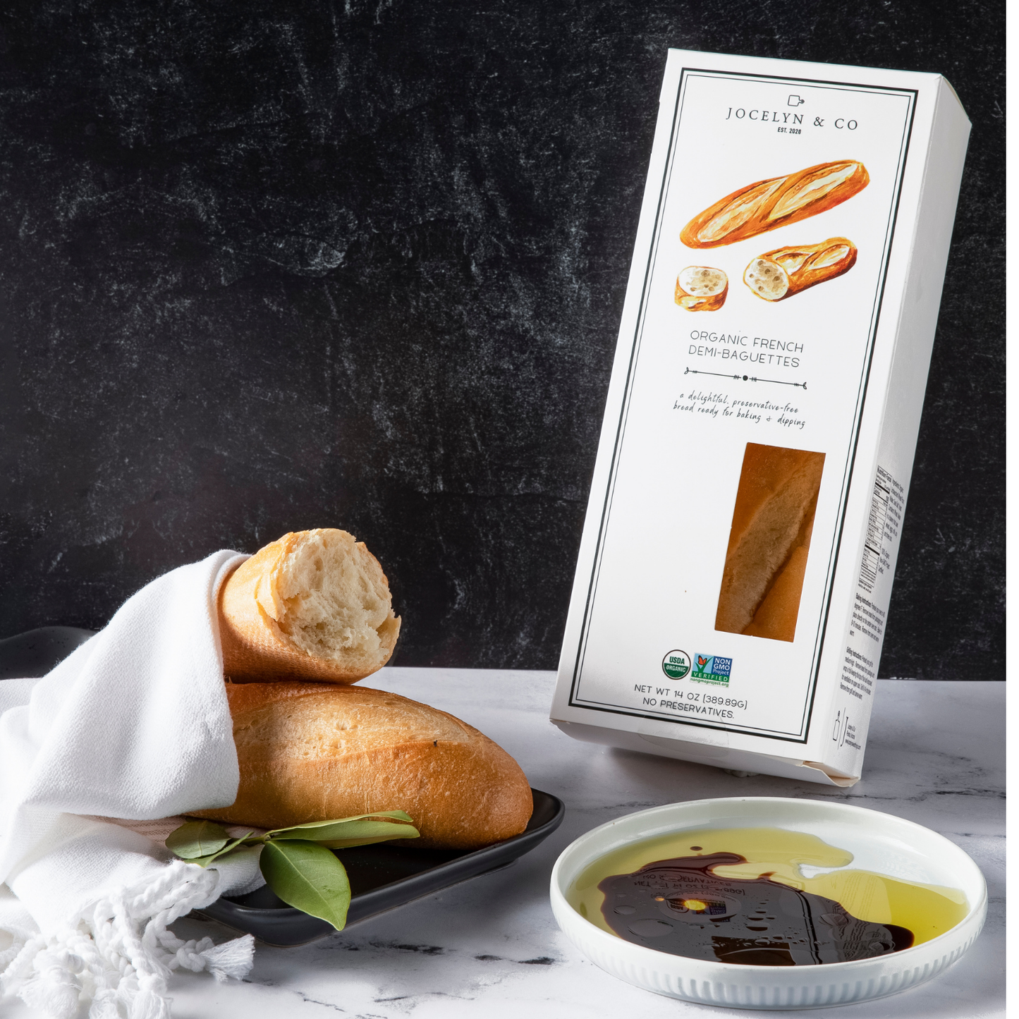 Organic Take & Bake Baguettes