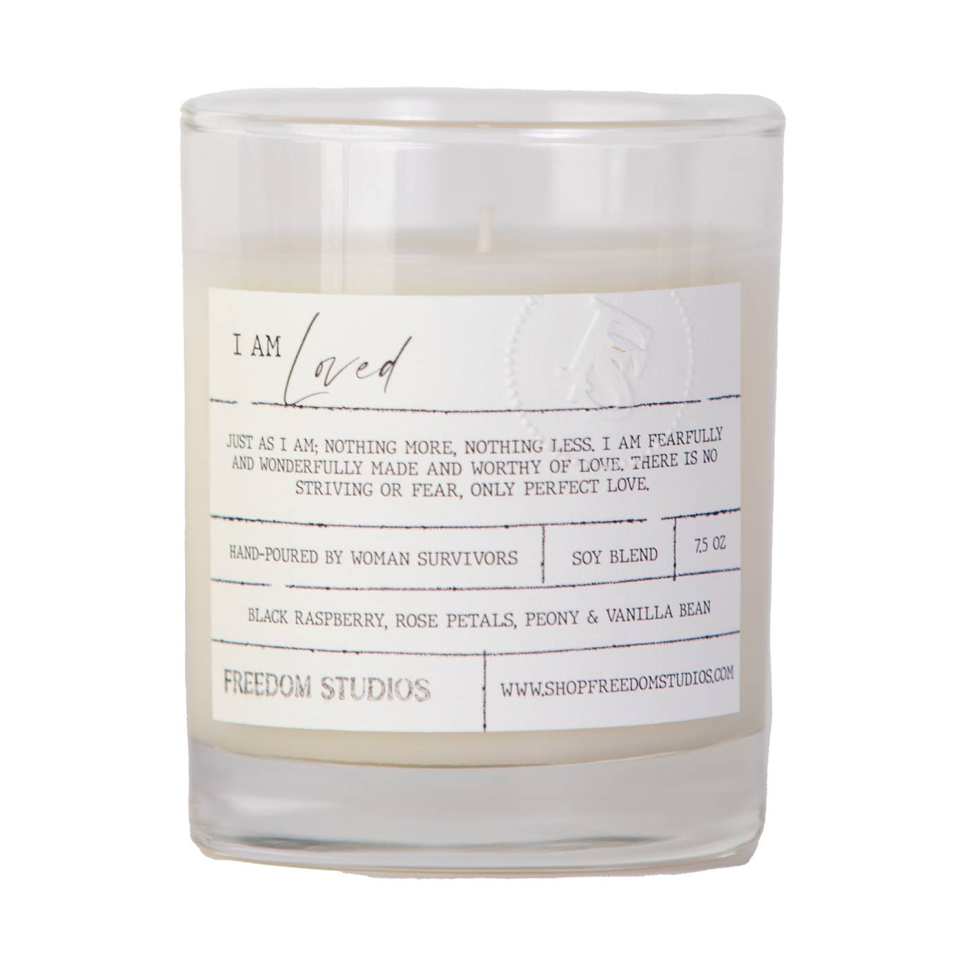 I AM Loved Candle | 7.5 oz