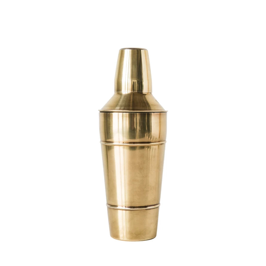Stainless Steel Cocktail Shaker | Gold