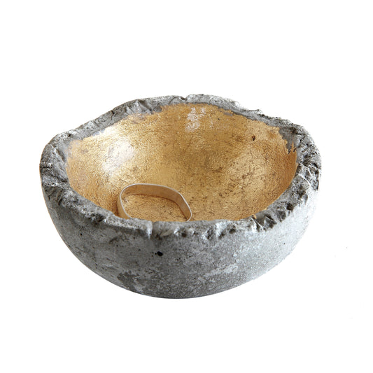 Small Cement Decorative Bowl