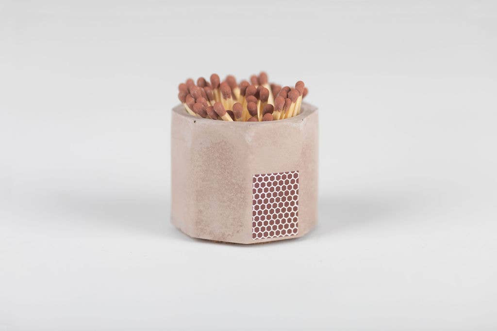 Tenn Prairie - Brown Match Holder w/ Striker and Brown Matches