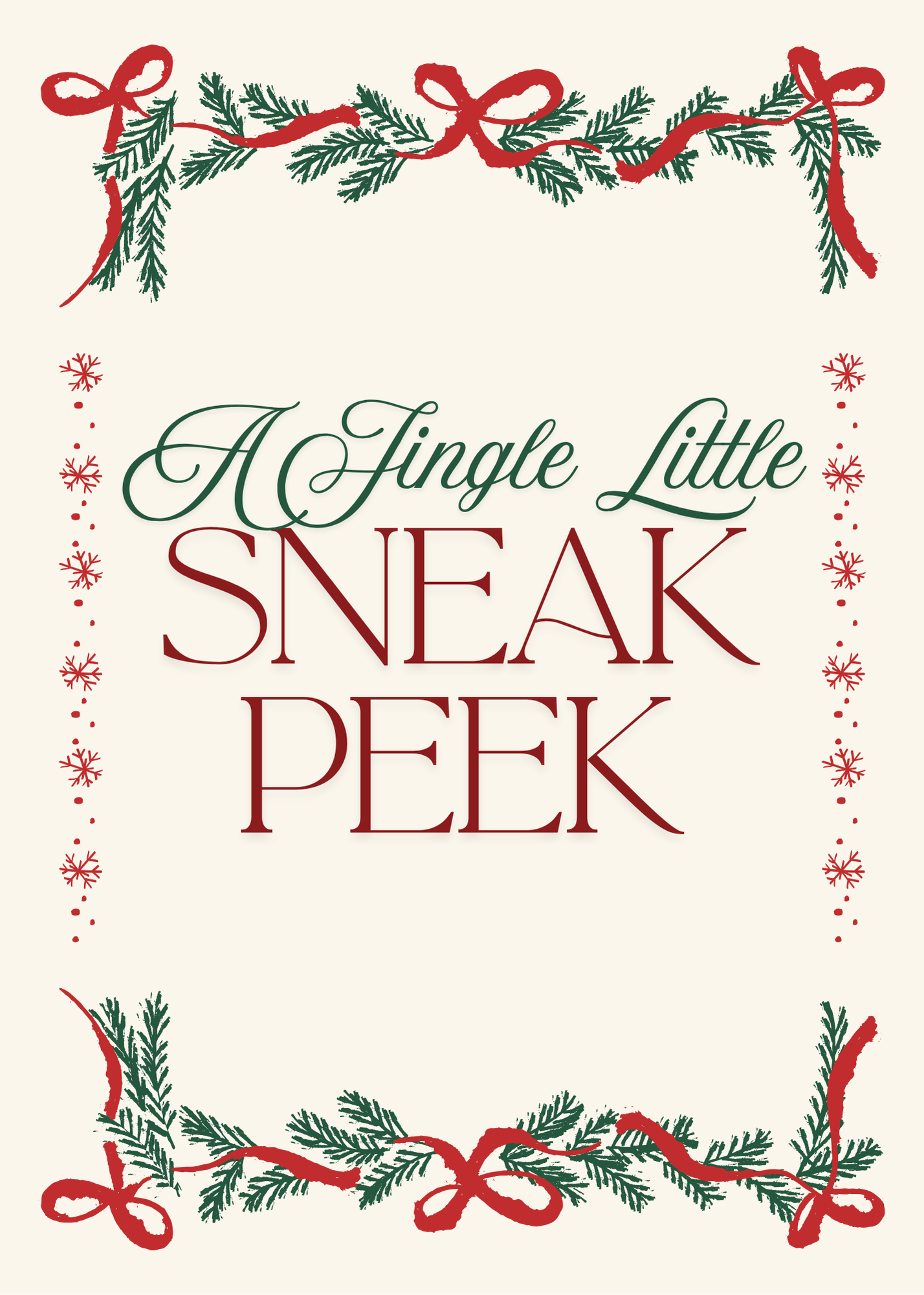 A Jingle Little Sneak Peek