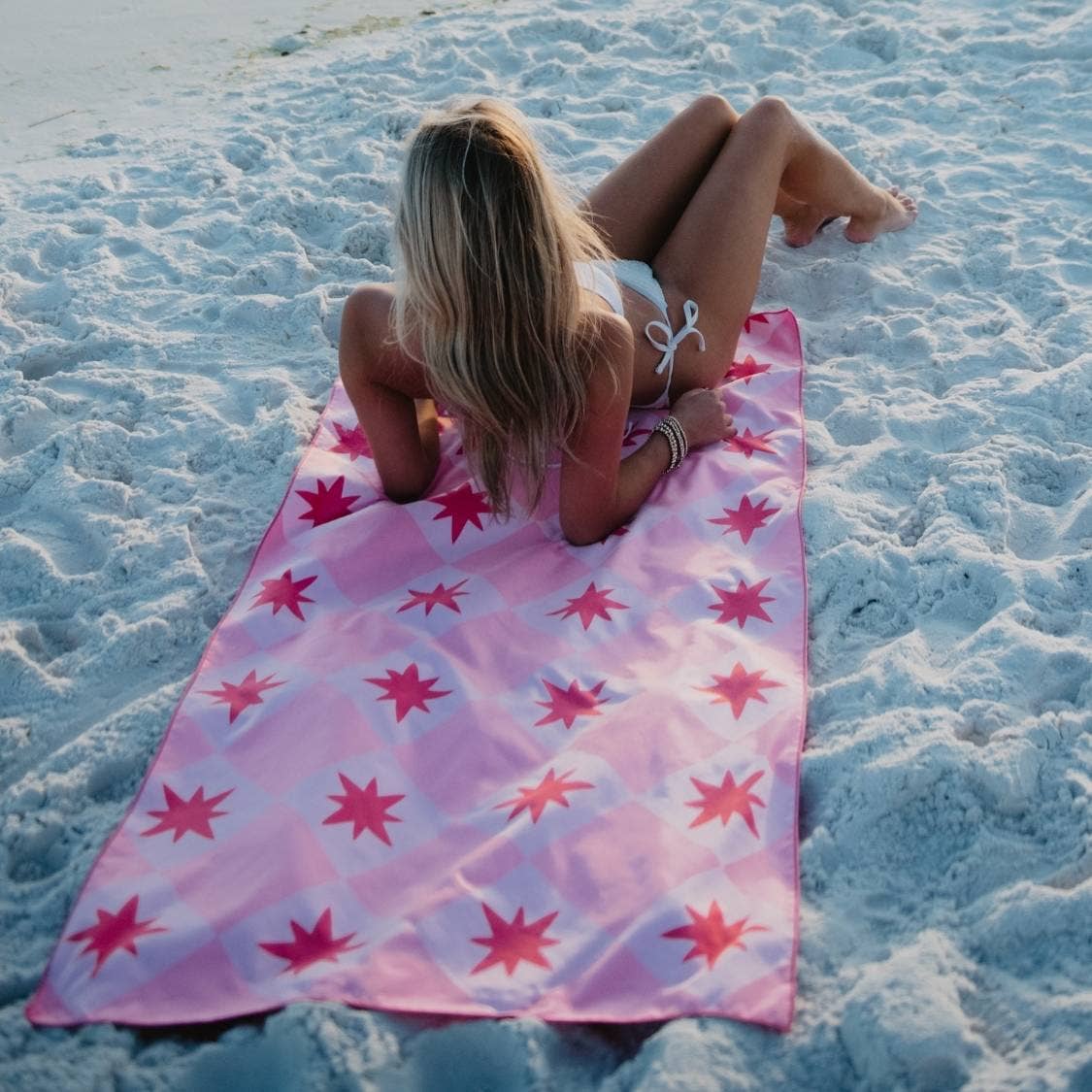 Lobster Quick Dry Reversible Beach Towel