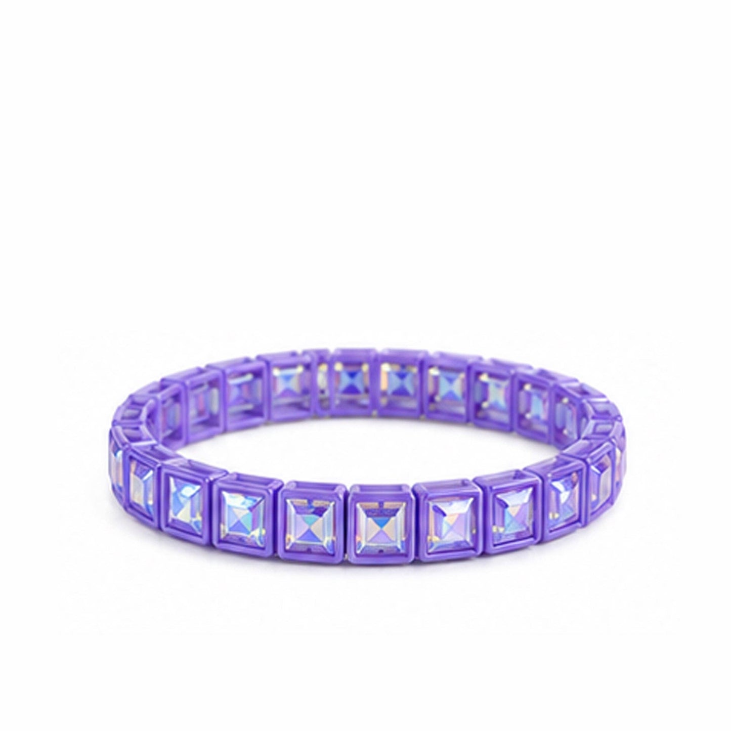 Lavender Rhinestone Bracelet