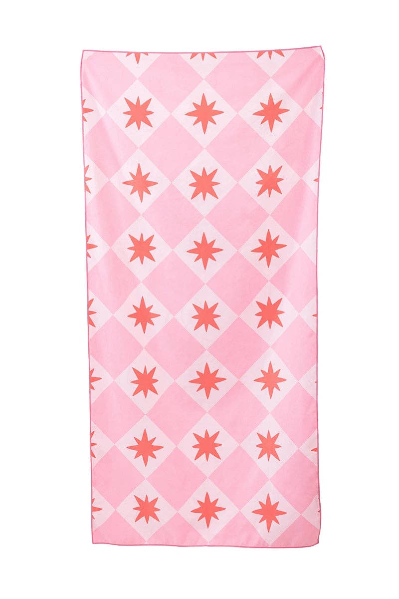 Lobster Quick Dry Reversible Beach Towel