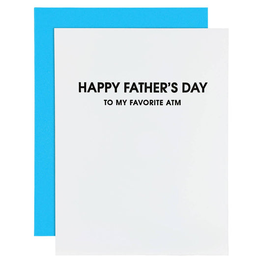 My Favorite ATM | Father's Day Greeting Card