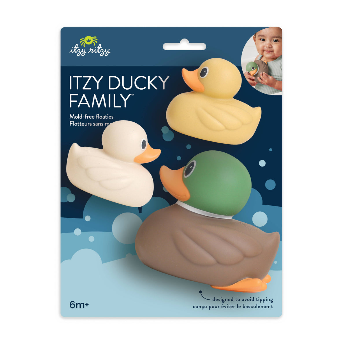 Duck Itzy Ducky Family™ | Bath + Water Table Toys