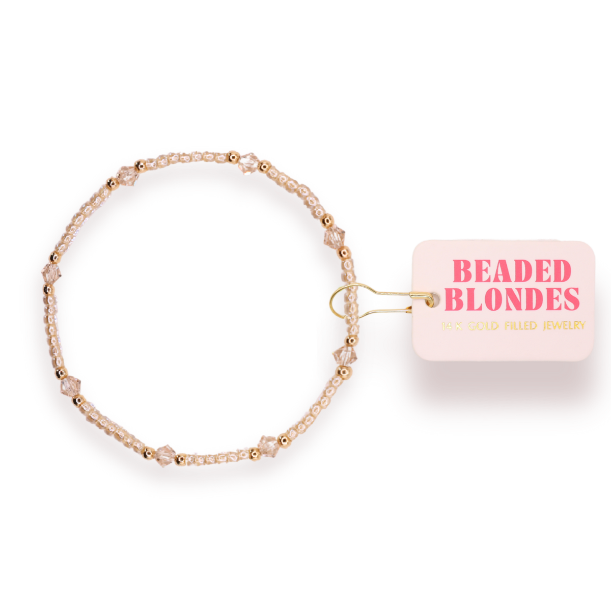 Eleanor Bracelet Champagne | Extended 7.25”