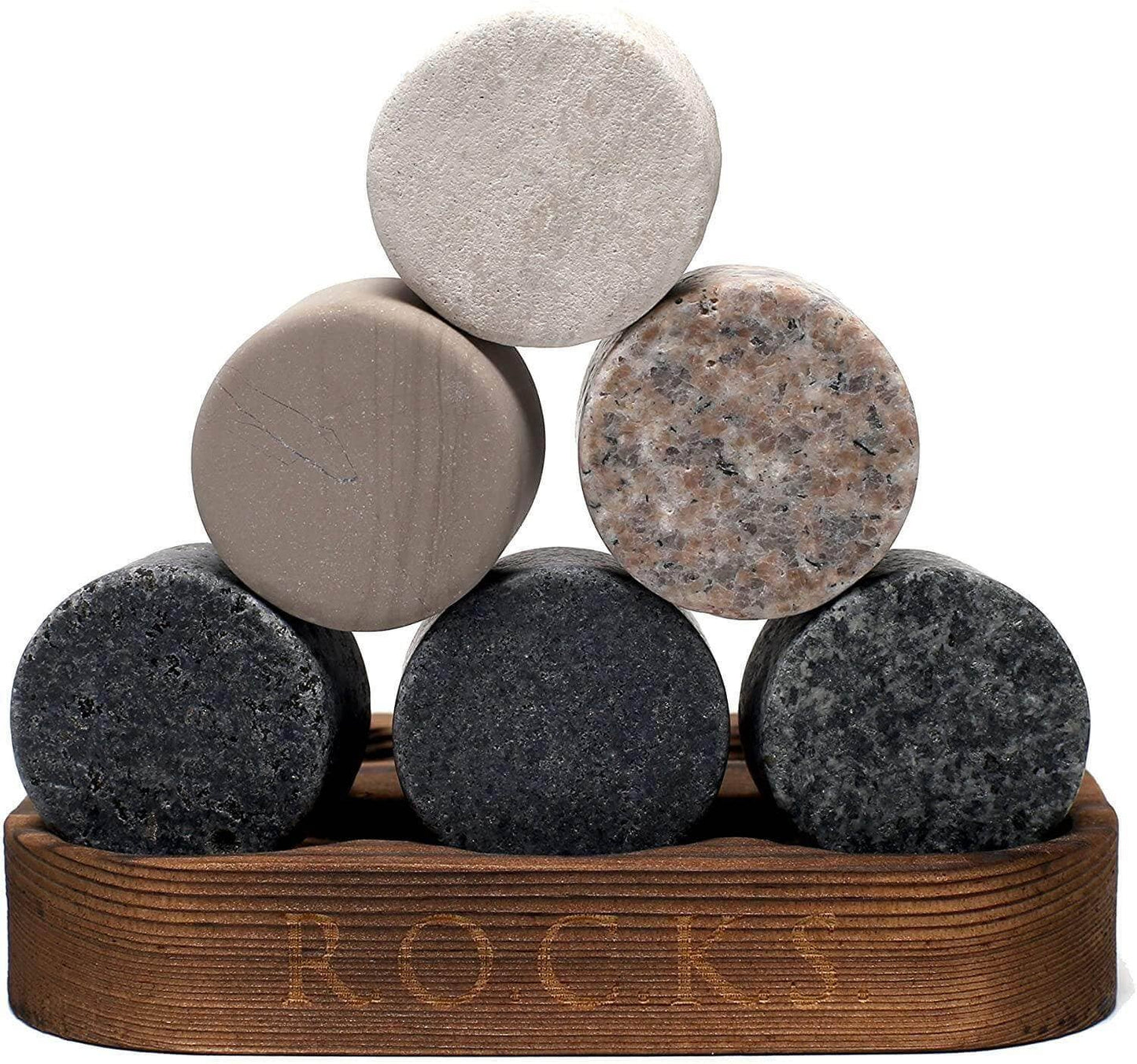 ROCKS Whiskey Chilling Stones Set