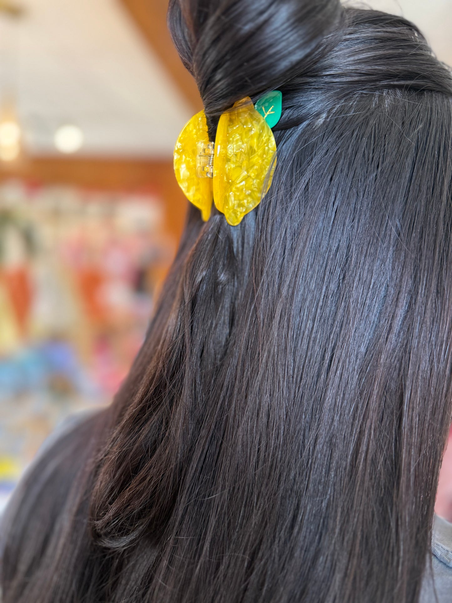 Lemon Hair Clip