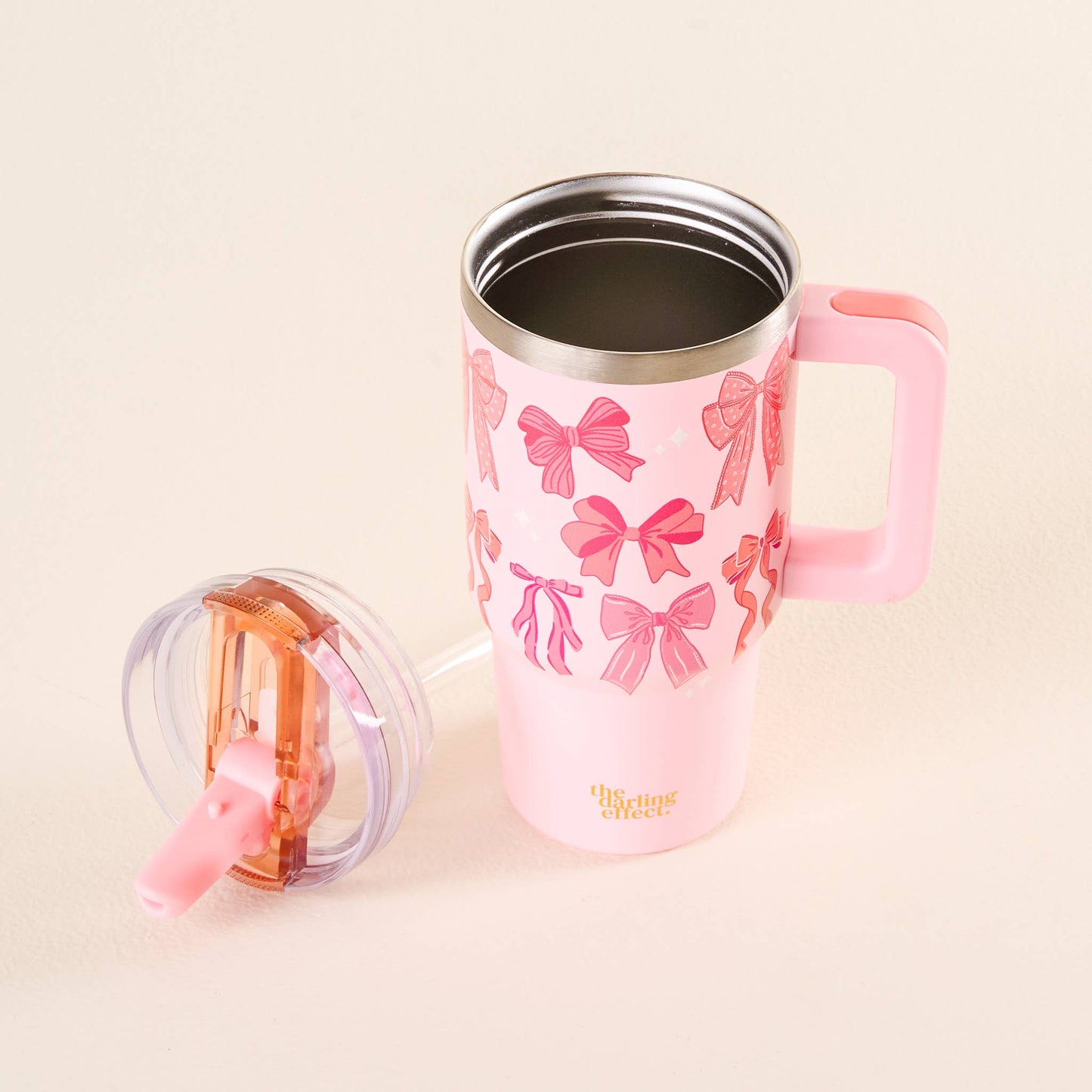 20oz Flip Straw Tumbler | Blushing Bows