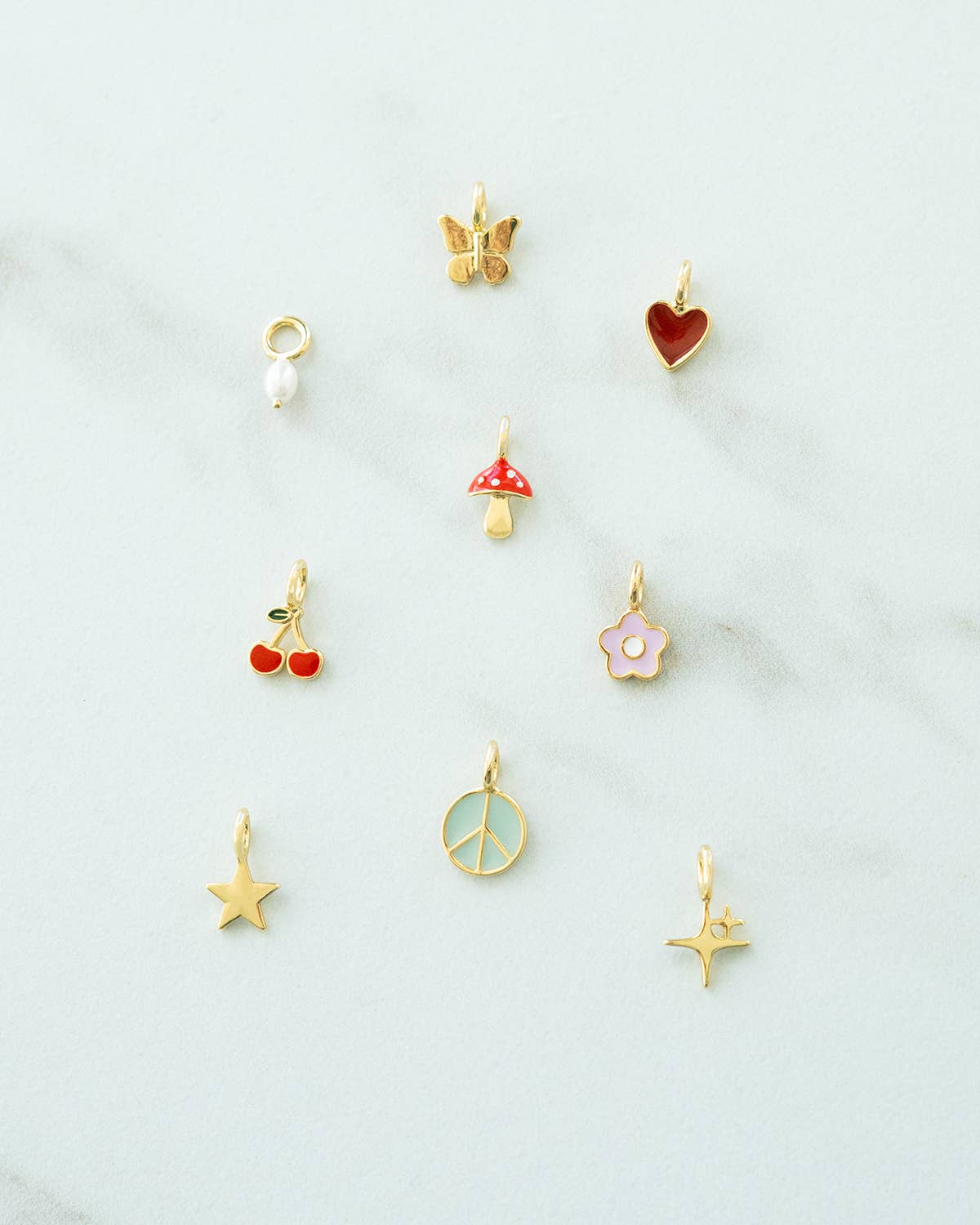 Charm Garden Spark Charm | Gold