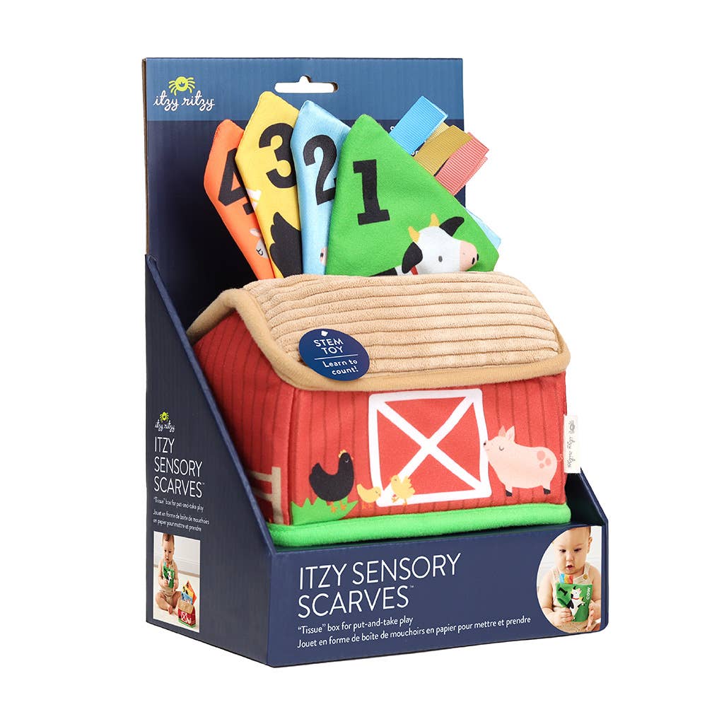 Sensory Scarves™ Tissue Box Toy